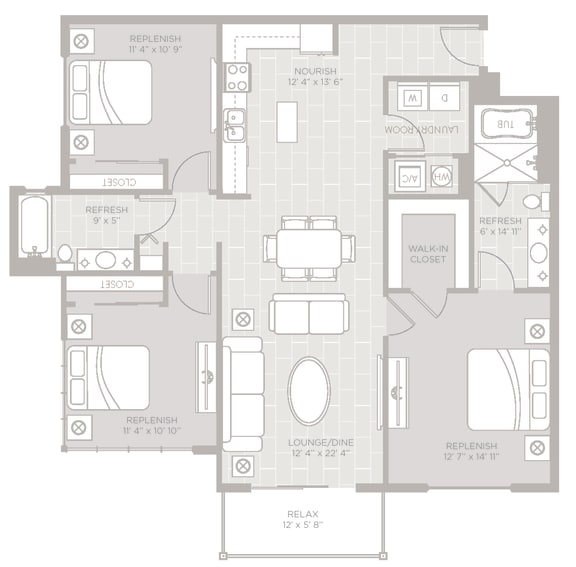 1, 2 & 3 Bedroom Apartments in Ft. Lauderdale FL Berkshire Lauderdale